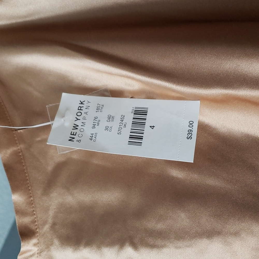 Ombre skirt with beading NY and co. Size 4 and sequin sheer beaded shell